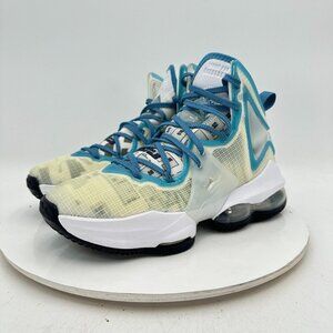 Nike LeBron 19 Space Jam Youth Size 5.5Y Women 7 DD0418 100 Blue White Shoes